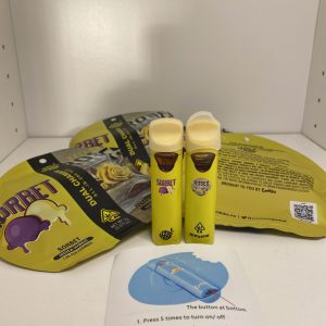 Cookies lemon Dual Chamber All-in-One THC Live Resin och Liquid Diamonds 0,5g+0,5g (1g)