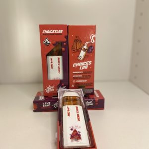 Choices Lab Disposable THC Vape Live Resin och Liquid Diamonds 1g+1g (2g)