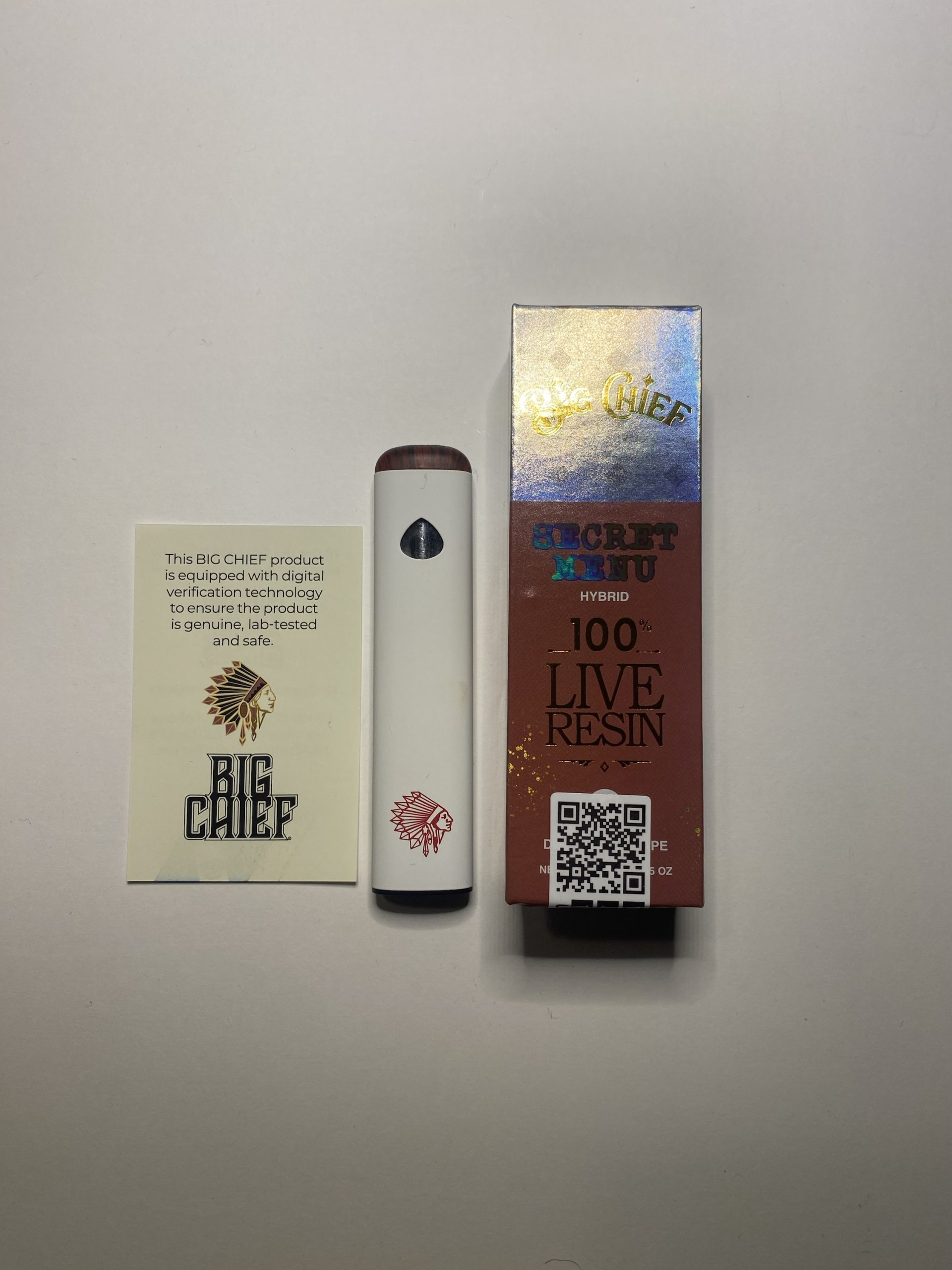 Big Chief THC Live Resin 1g
