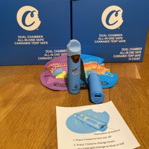 Cookies Dual Chamber All-in-One THC Live Resin och Liquid Diamonds 1g+1g (2g)