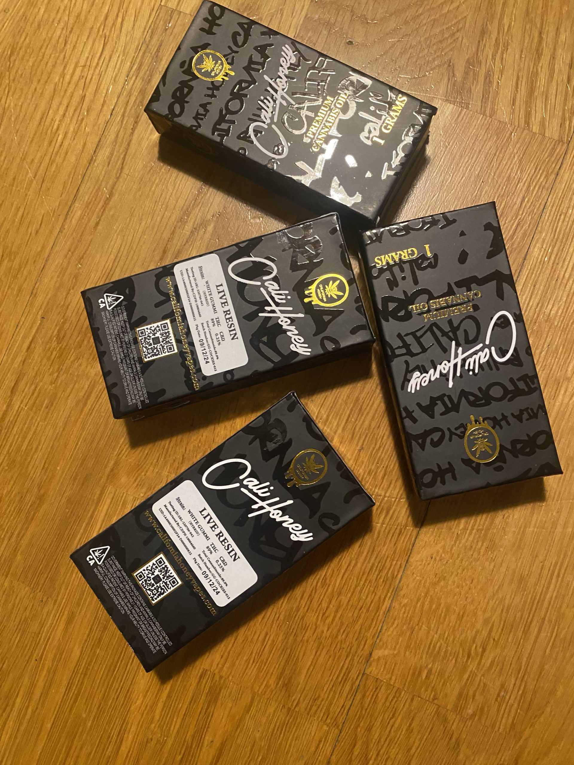 The New Cali honey THC Live Resin
